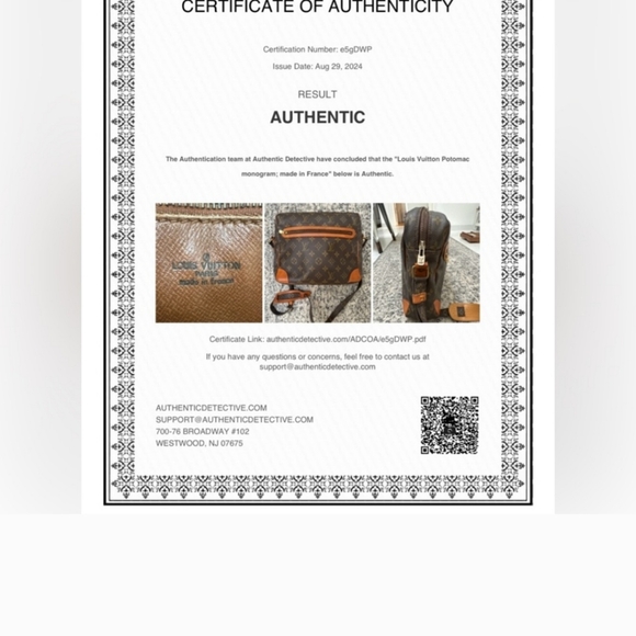VINTAGE Louis Vuitton Monogram Potomac Crossbody Pre-Date Coding 👜 - Picture 16 of 16